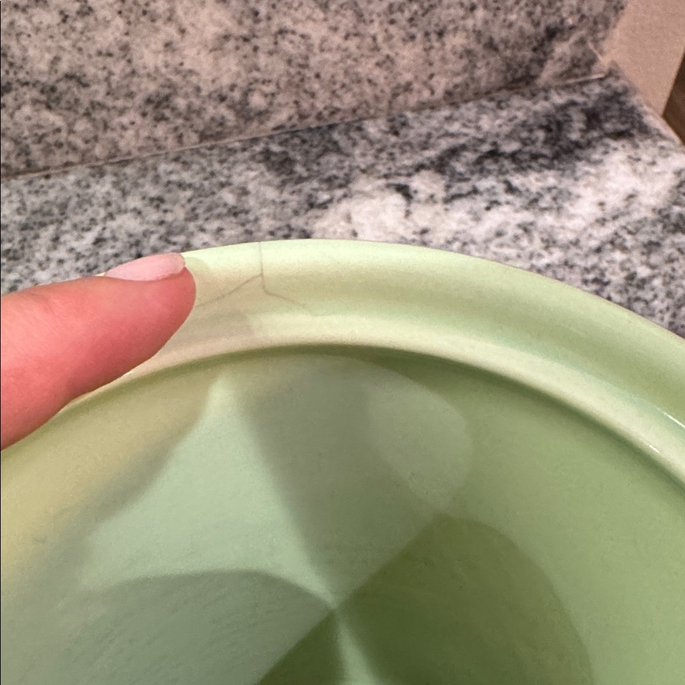Southern Living Green Ceramic Flower Frog - Picture 5 of 9